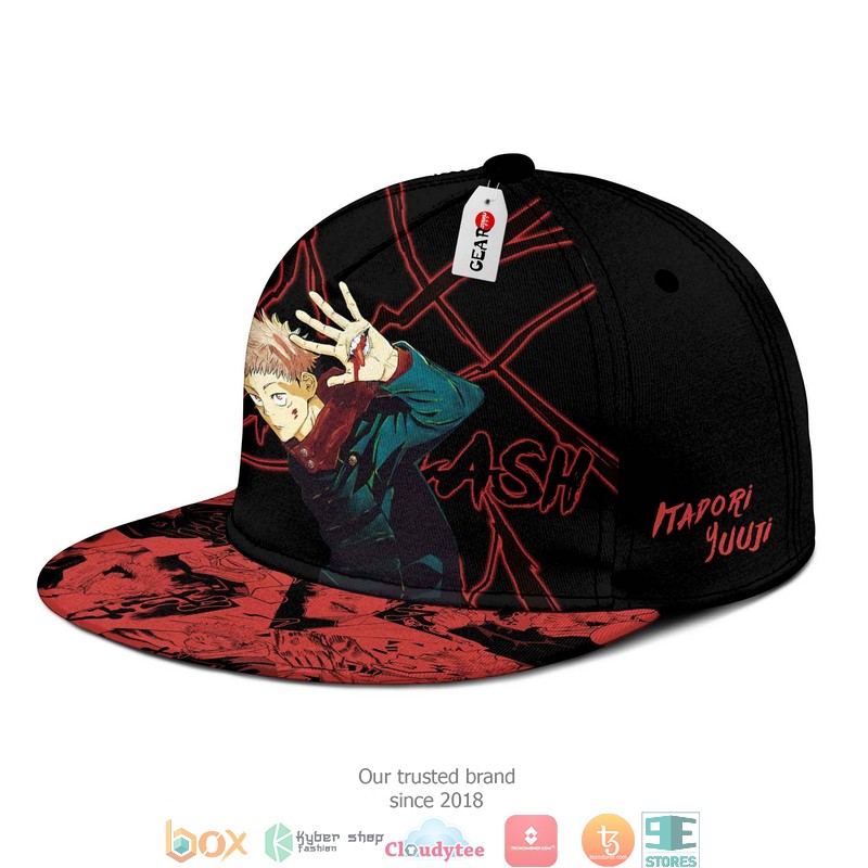 Itadori Yuuji Skill Jujutsu Kaisen Snapback hat 1