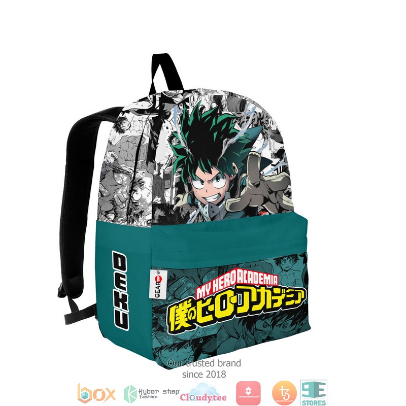 Izuku Midoriya My Hero Academia Anime Manga Style Backpack 1