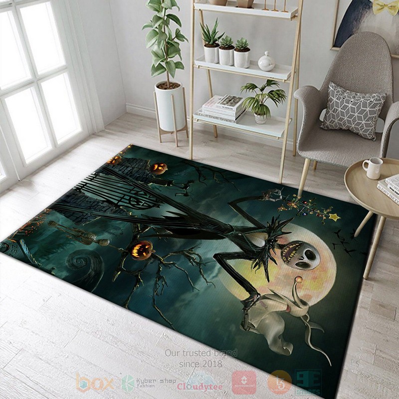 Jack Skellington Room Area Rugs