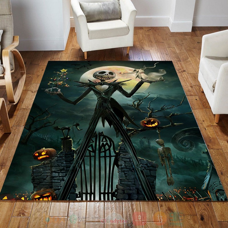 BEST Jack Skellington Room Bedroom Rugs 3 Jack Skellington Room Area Rugs 1 2