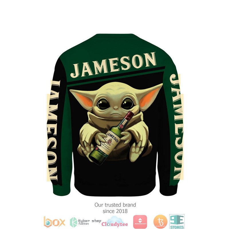 Jameson Baby Yoda 3D Full All Over Print Shirt hoodie 1 2 3 4
