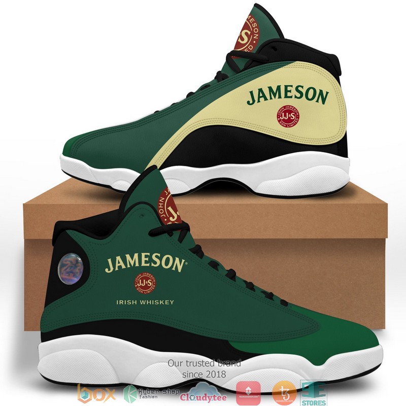 Jameson Irish Whiskey Air Jordan 13 Sneaker Shoes
