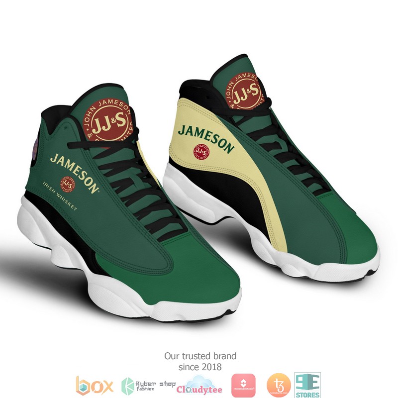 Jameson Irish Whiskey Air Jordan 13 Sneaker Shoes 1