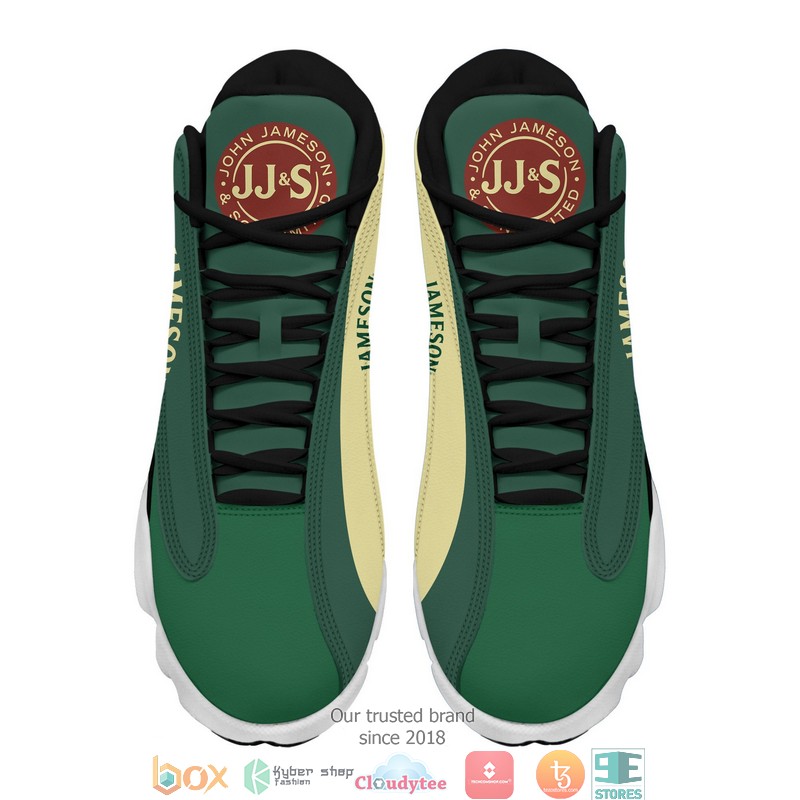 Jameson Irish Whiskey Air Jordan 13 Sneaker Shoes 3 Jameson Irish Whiskey Air Jordan 13 Sneaker Shoes 1 2