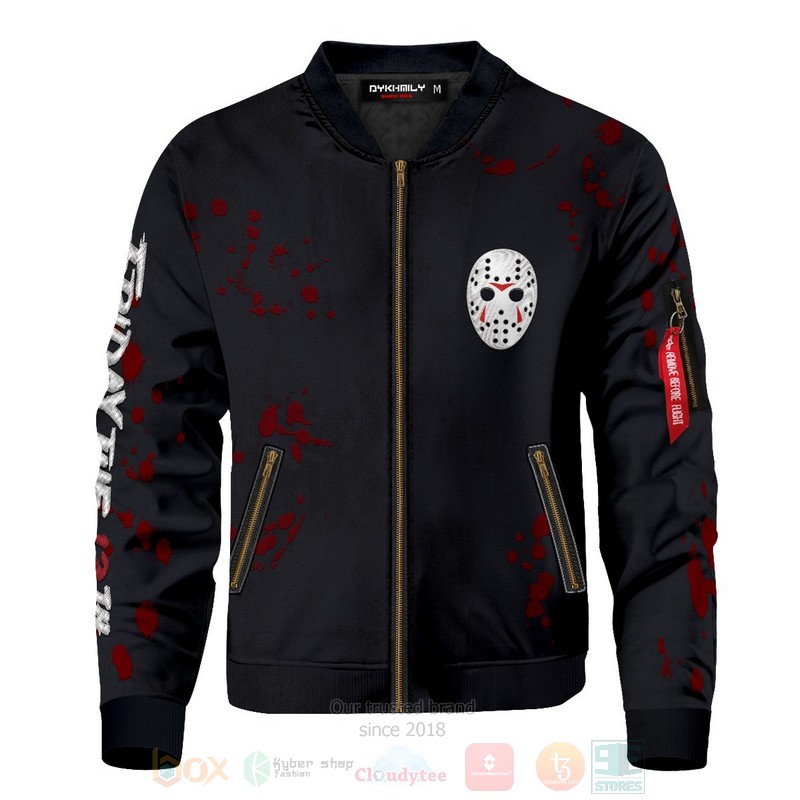 BEST Jason Voorhees Halloween 3D Zipper Bomber Jacket