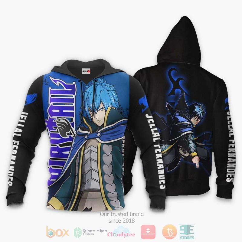 Jellal Fernandes Fairy Tail Anime Stores 3D Hoodie Bomber Jacket 1 2