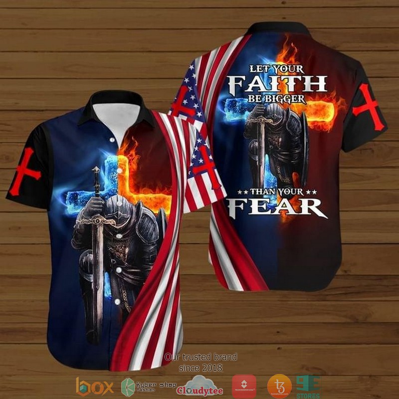 Jesus Let Your Faith Be Bigger Than Your Fear Short Sleeve Hawaiian Shirt 2 Jesus Let Your Faith Be Bigger Than Your Fear Short Sleeve Hawaiian Shirt