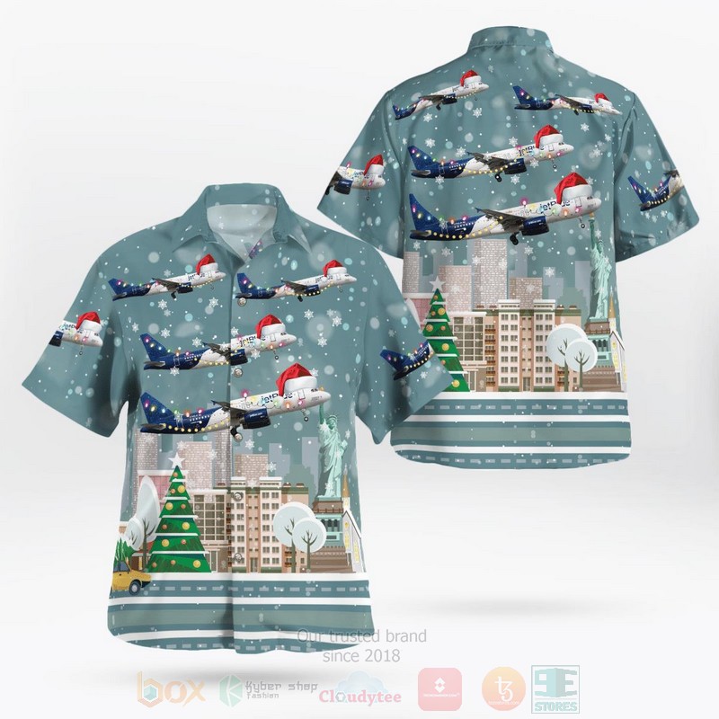 JetBlue Airbus A320 232 Christmas Hawaiian Shirt
