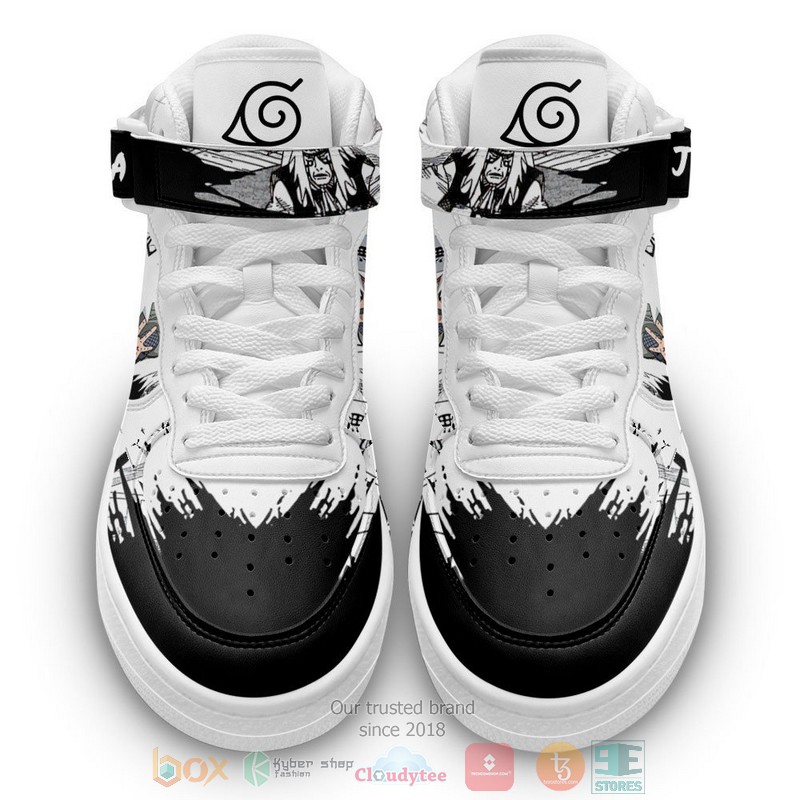 Jiraiya Anime Mix Manga High Air Force Shoes 1