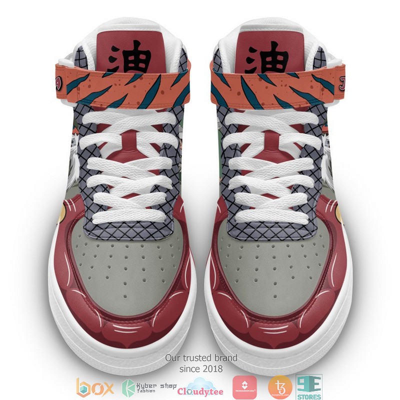Jiraiya NRT Anime for Otaku High Air Force Shoes 3 Jiraiya NRT Anime for Otaku High Air Force Shoes 1 2