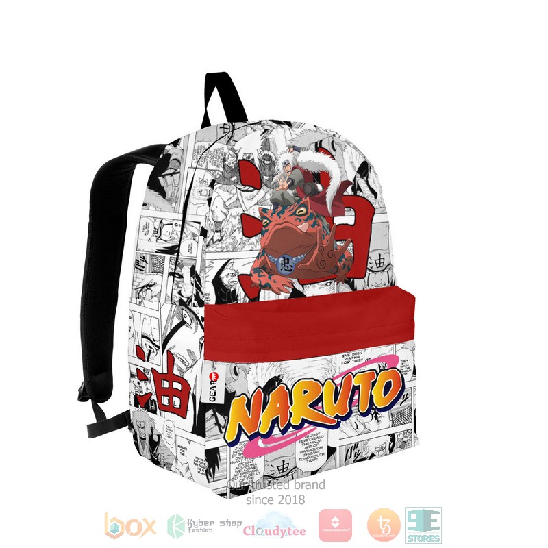 Jiraiya Naruto Anime Manga Style Backpack 1