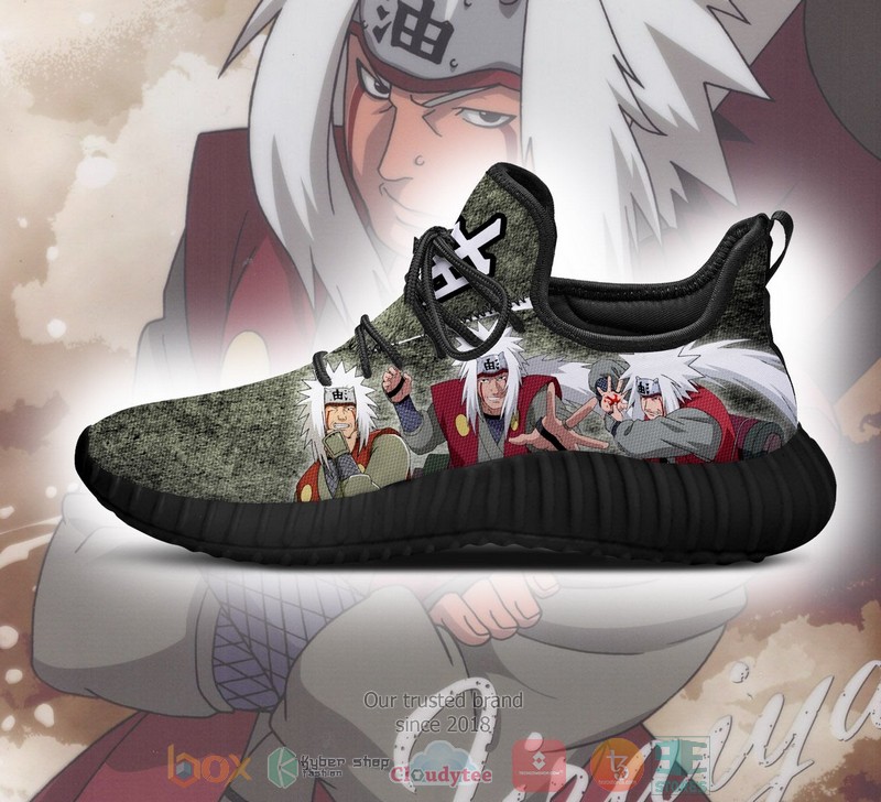 BEST Jiraiya Naruto green Reze Shoes Sneaker 4 Jiraiya Naruto Anime green Reze Shoes 1 2 3