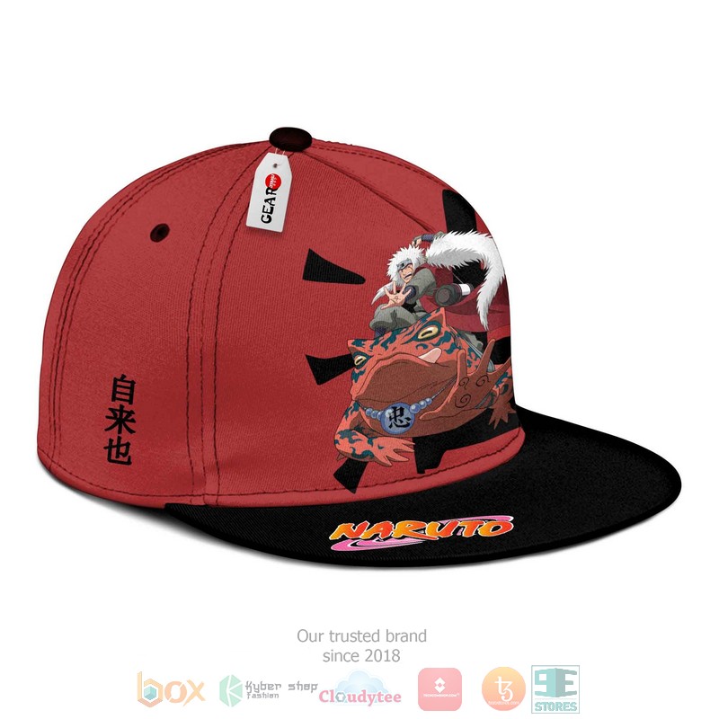 BEST Jiraiya Sage Seal Naruto Anime Snapback cap hat 3 Jiraiya Sage Seal Naruto Anime Snapback cap 1 2