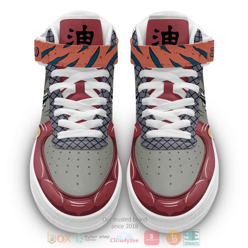 NEW Jiraiya Skills Naruto Anime High Top Air Force Shoes 3 Jiraiya Skills Naruto Anime High Air Force Shoes 1 2