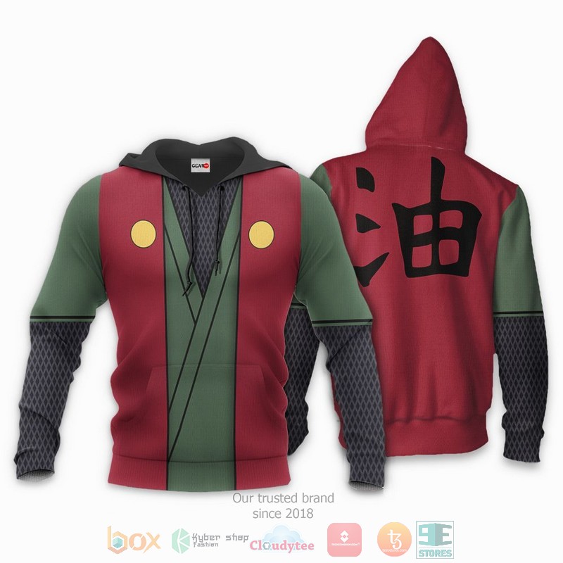 Jiraiya Uniform Naruto Anime 3D Hoodie Bomber Jacket 1 2