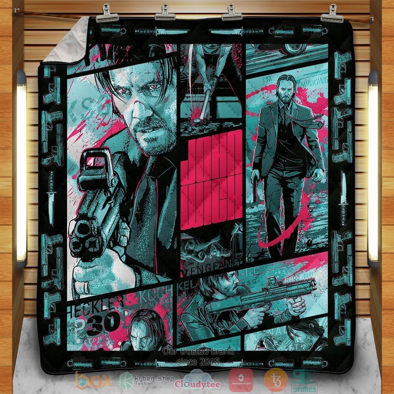 John Wick Quilt Blanket