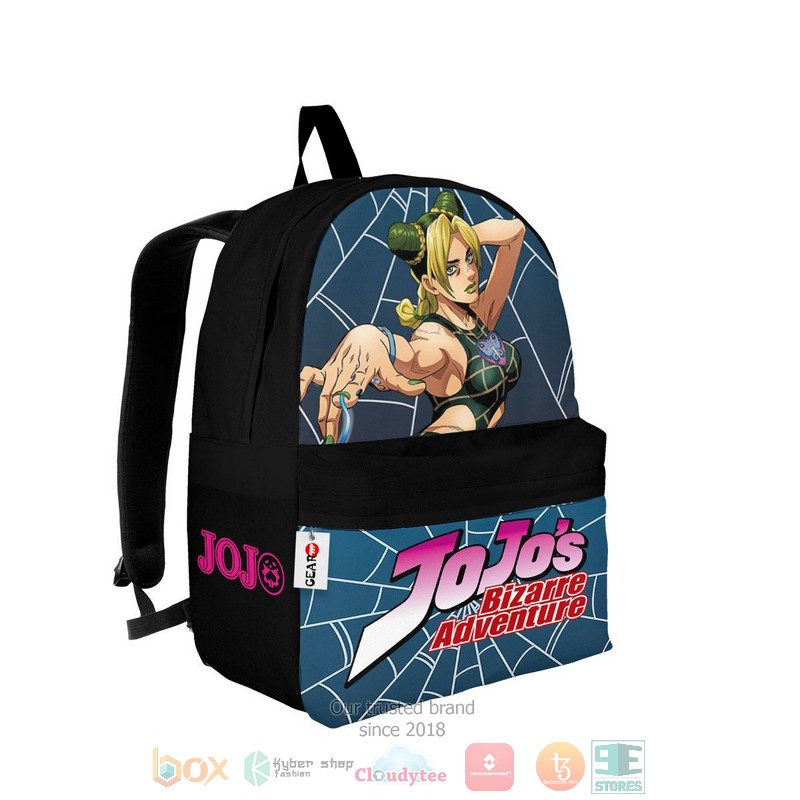 Jolyne Kujo JoJos Bizarre Adventure Anime Backpack 1