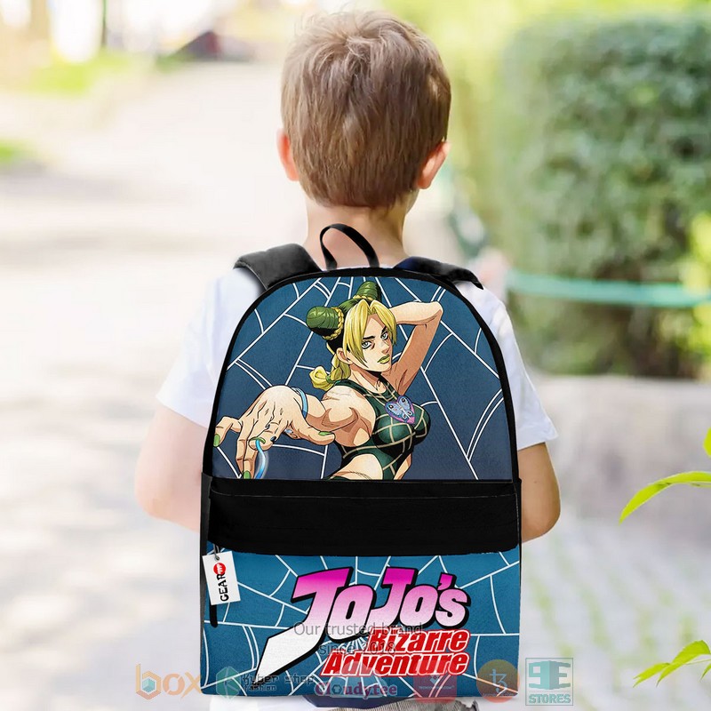 NEW Jolyne Kujo JoJo's Bizarre Adventure Anime 3D Full Printed Leisure Backpack 3 Jolyne Kujo JoJos Bizarre Adventure Anime Backpack 1 2