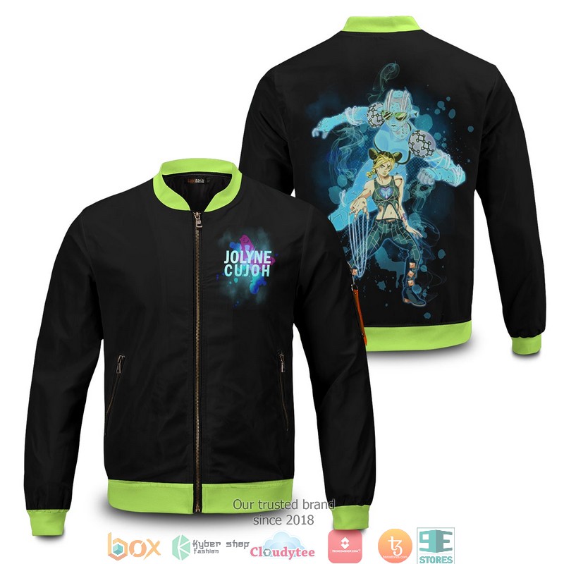 Jolyne Spirit Bomber Jacket word1