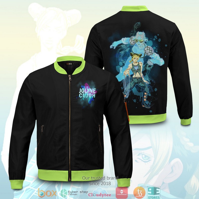Jolyne Spirit Bomber Jacket 2 Jolyne Spirit Bomber Jacket word3
