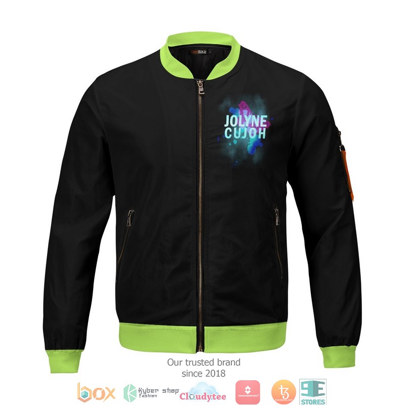Jolyne Spirit Bomber Jacket 3 Jolyne Spirit Bomber Jacket word3