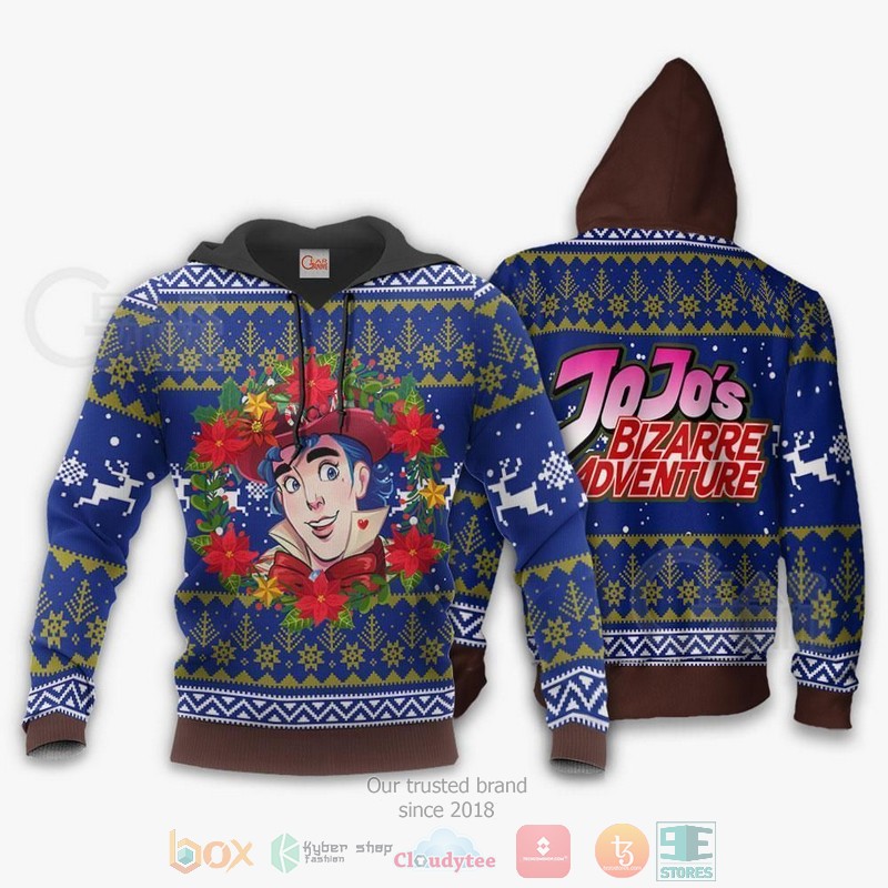 NEW Jonathan Joestar JoJo's Bizarre Adventure Full Printed 3D Sweater, Hoodie 3 Jonathan Joestar JoJos Bizarre Adventure 3D Hoodie Bomber Jacket 1 2