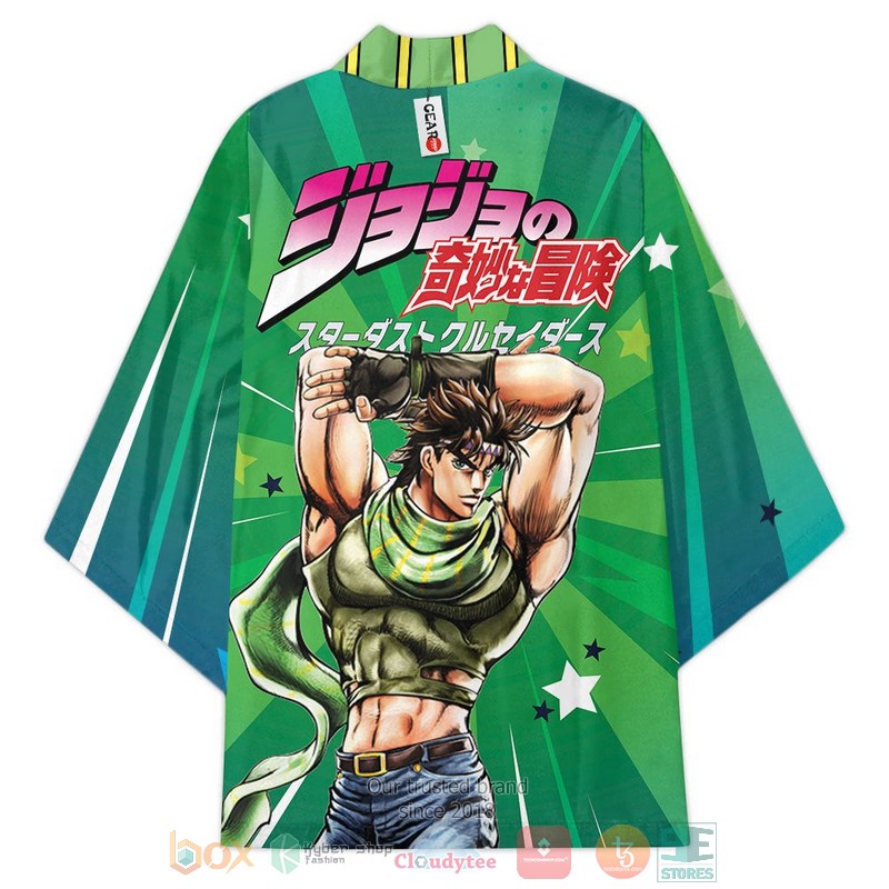 NEW Joseph Joestar Anime JoJo's Bizarre Adventure 3D Full Printed Kimono 4 Joseph Joestar Anime JoJos Bizarre Adventure Kimono 1 2 3