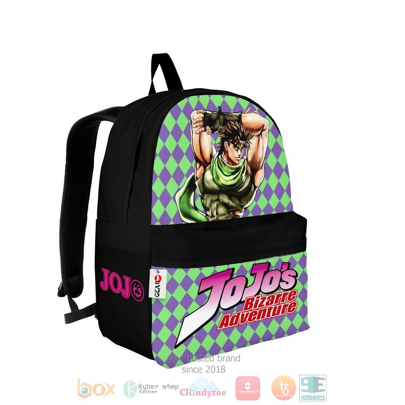 Joseph Joestar JoJos Bizarre Adventure Anime Backpack 1