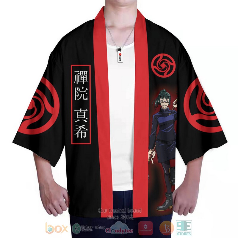 NEW Jujutsu Kaisen Maki Zenin Anime 3D Full Printed Kimono 3 Jujutsu Kaisen Maki Zenin Anime Kimono 1 2