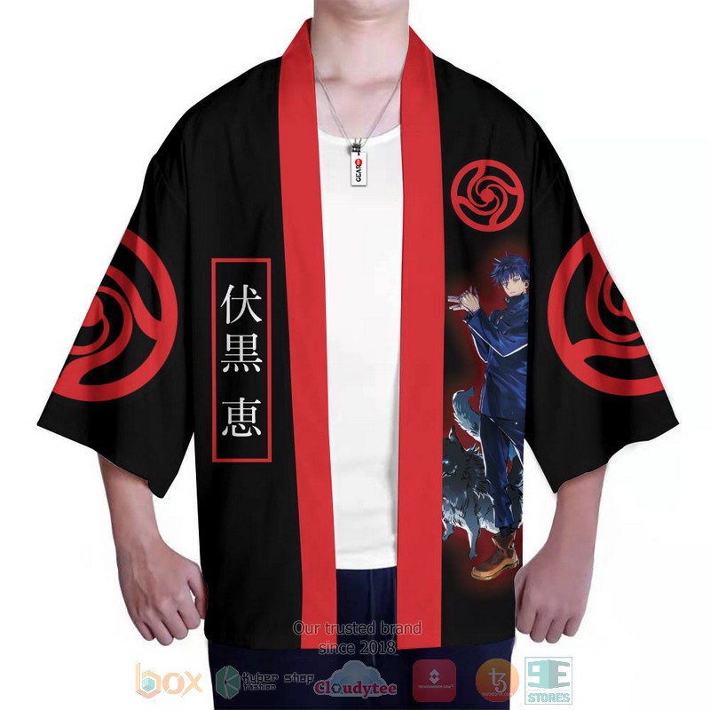 NEW Jujutsu Kaisen Megumi Fushiguro Anime 3D Full Printed Kimono 3 Jujutsu Kaisen Megumi Fushiguro Anime Kimono 1 2