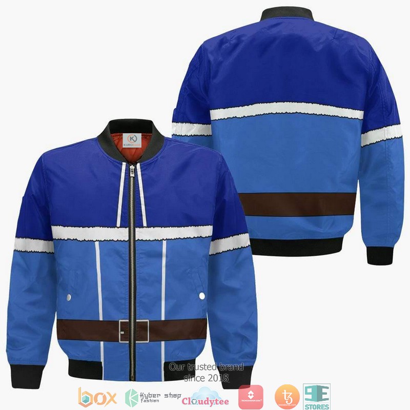 Juvia Lockser Fairy Tail Anime 3D Bomber jacket 3 Juvia Lockser Fairy Tail Anime 3D Bomber jacket