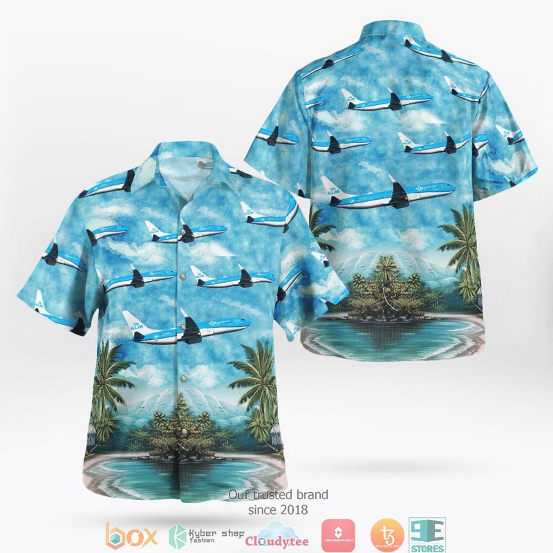 BEST KLM - Royal Dutch Airlines Boeing 737-8K2 Hawaii Shirt 8 BEST KLM - Royal Dutch Airlines Boeing 737-8K2 Hawaii Shirt word3