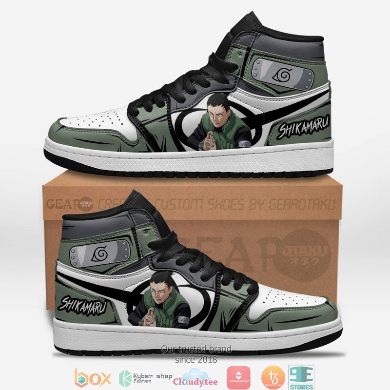 Nara Shikamaru Jounin NRT Anime Air Jordan High Top Shoes
