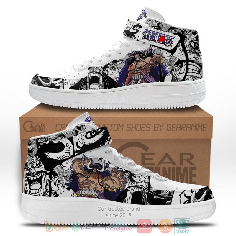 Kaido One Piece Anime Mix Manga High Air Force Shoes