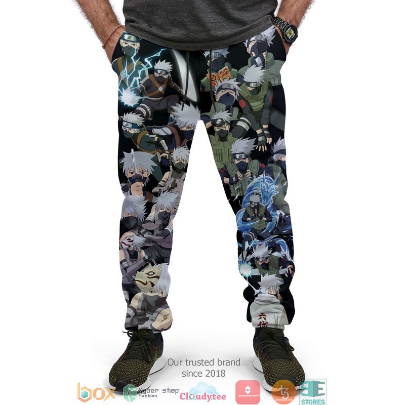 Kakashi Fleece NRT Characters Anime Sweatpants