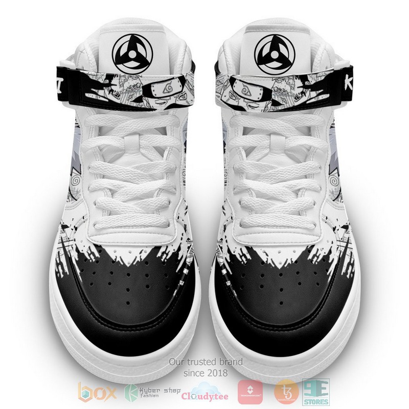 Kakashi Hatake Anime Mix Manga High Air Force Shoes 1