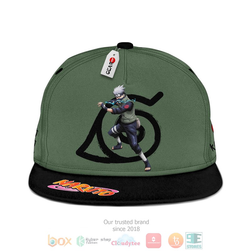 Kakashi Konohagakure Naruto Anime Snapback cap