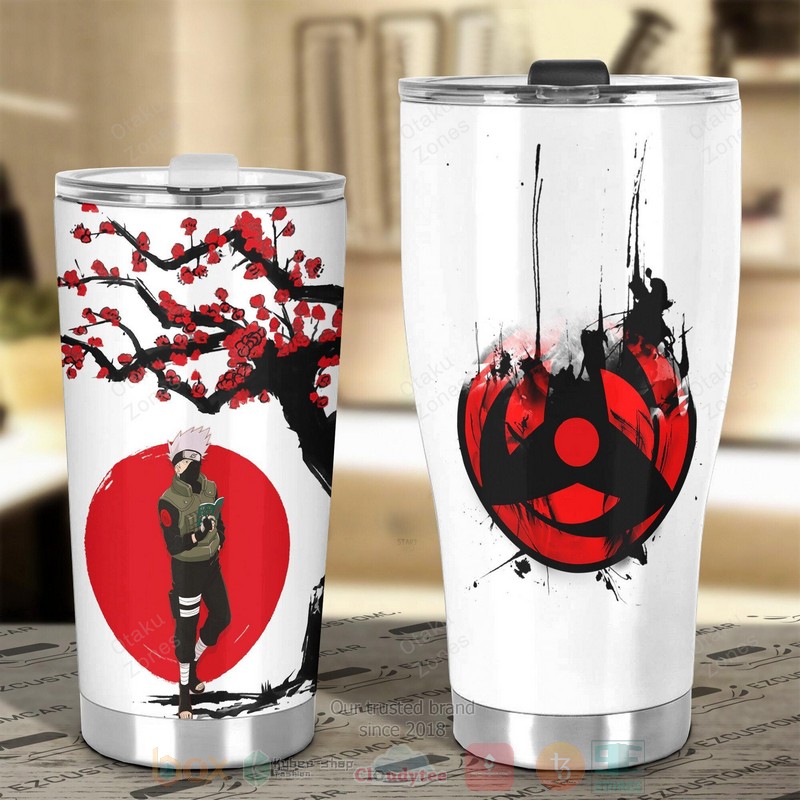 BEST Kakashi Stainless Steel Japan Style Naruto Anime 3D Steel Tumbler 4 Kakashi Stainless Steel Japan Style Naruto Anime Tumbler 1 2 3