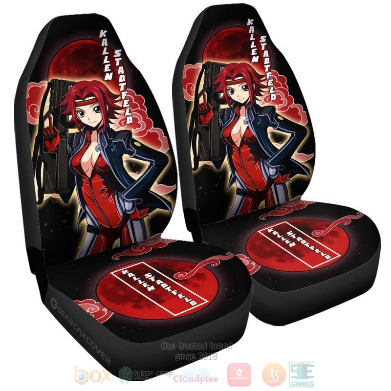 BEST-Anime Kallen Stadtfeld One Punch Man Luxury Car Seat Covers 4 Kallen Stadtfeld One Punch Man Anime Car Seat Cover 1 2 3