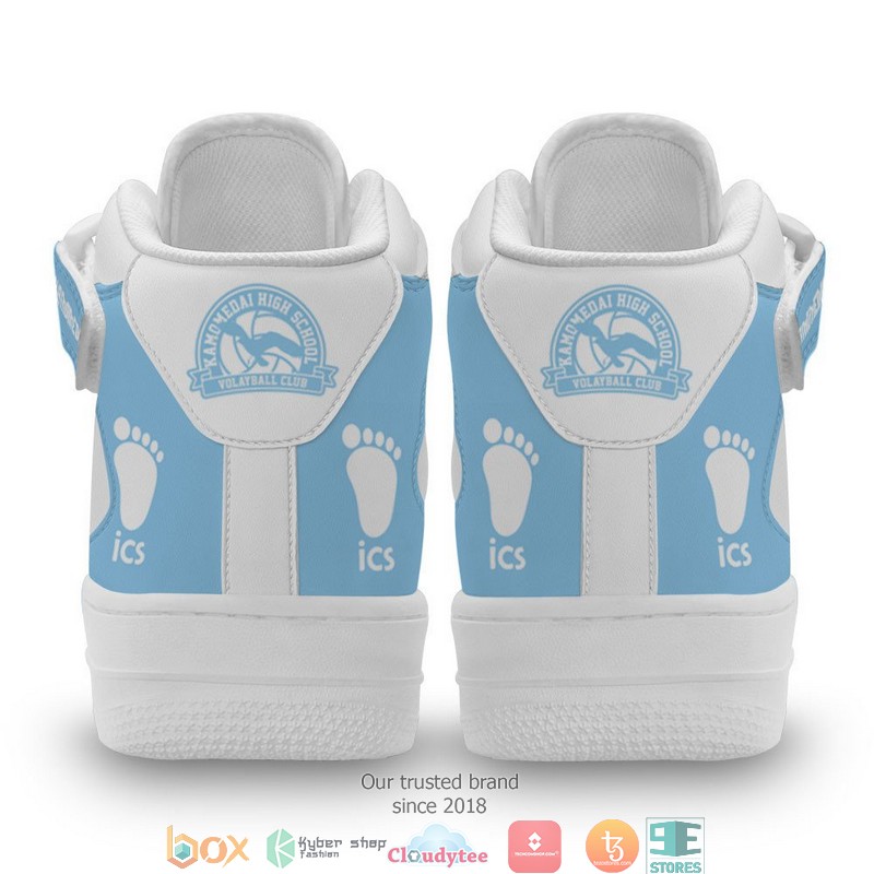 Kamomedai Haikyuu Anime High Air Force Sneaker 3 Kamomedai Haikyuu Anime High Air Force Sneaker 1 2