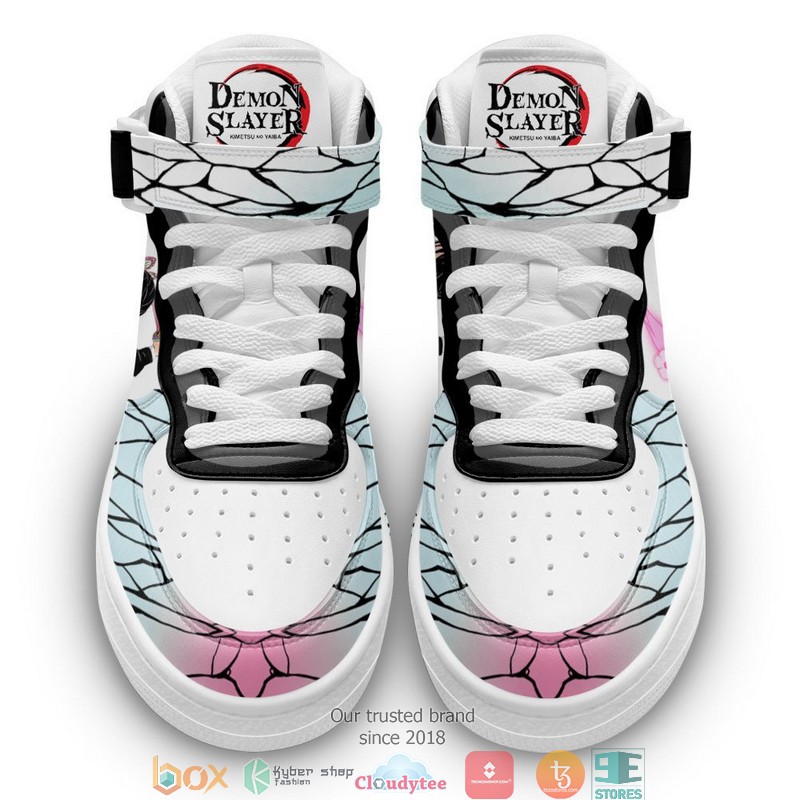 Kanao Anime Demon Slayer High Air Force Shoes 1