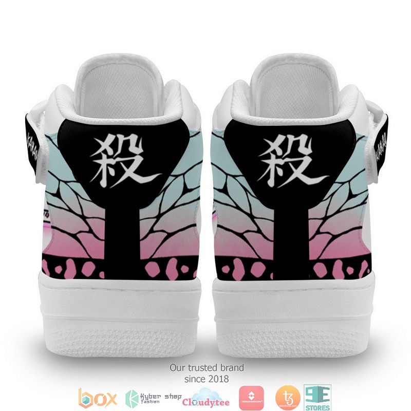 Kanao Anime Demon Slayer High Air Force Shoes 3 Kanao Anime Demon Slayer High Air Force Shoes 1 2