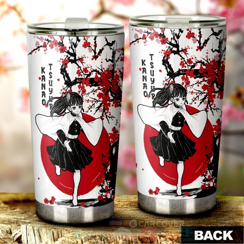 BEST Kanao Japan Style Demon Slayer Anime 3D Steel Tumbler 3 Kanao Japan Style Demon Slayer Anime Tumbler 1 2