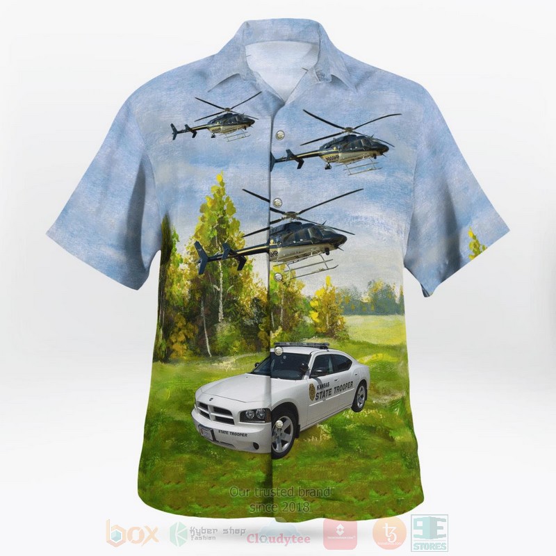 BEST Kansas Highway Patrol Dodge Charger And Bell 407 3D Aloha Shirt 3 BEST Kansas Highway Patrol Dodge Charger And Bell 407 3D Aloha Shirt word2