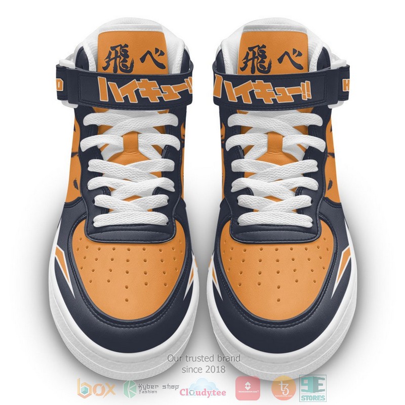 Karasuno Haikyuu Anime High Air Force Shoes 1