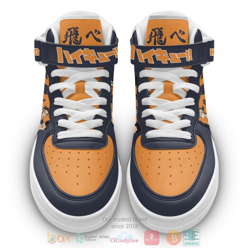 Karasuno team Haikyuu Anime High Air Force Shoes 1