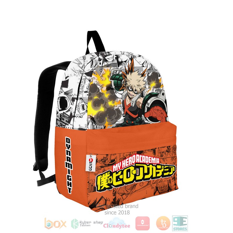 Katsuki Bakugo My Hero Academia Anime Manga Style Backpack 1