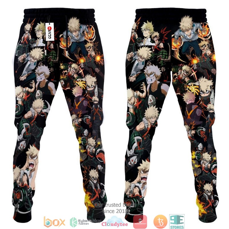 Katsuki Bakugo My Hero Academia Anime Sweatpants