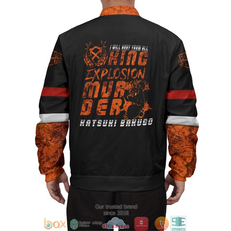 Katsuki Bakugou Bomber Jacket word3