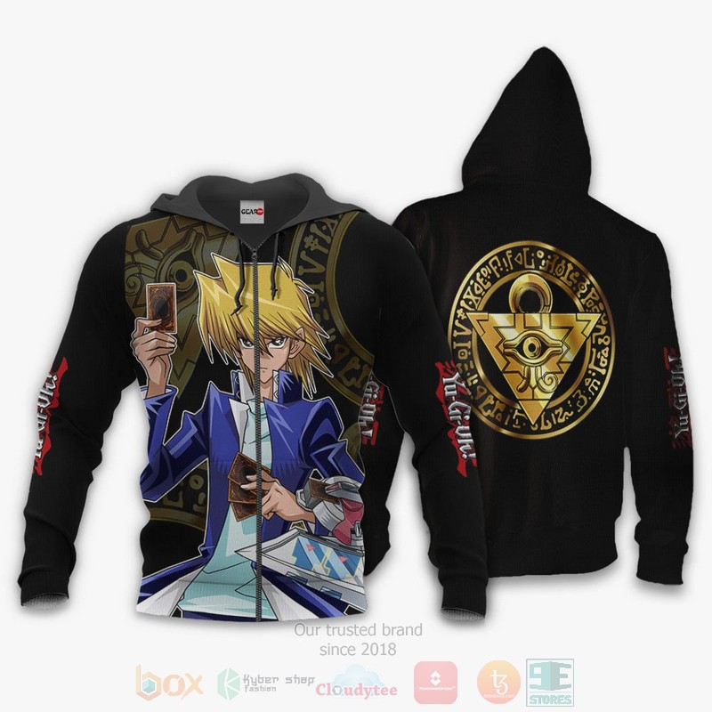 BEST Anime Katsuya Jounouchi Custom Yu-Gi-Oh All Over Print Hoodie-Bomber Jacket 13 Katsuya Jounouchi Custom Yu Gi Oh Anime 3D Hoodie Bomber Jacket